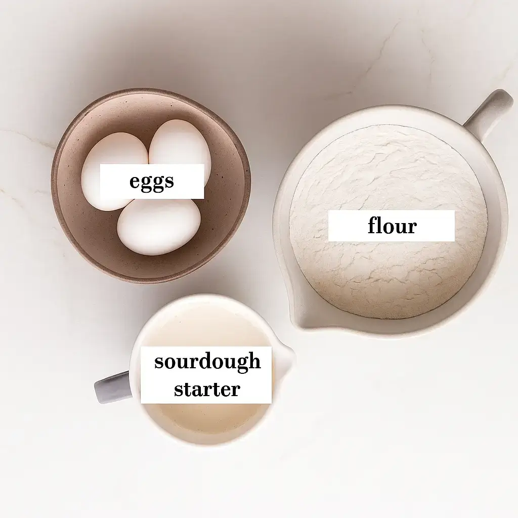 Sourdough Spaghetti INGREDIENTS