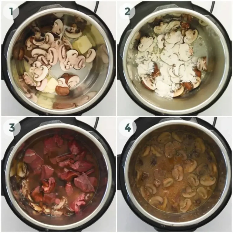 instant pot beef stroganoff