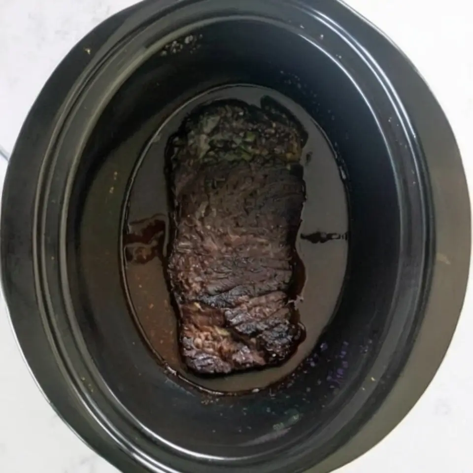 beef skirt steak crock pot