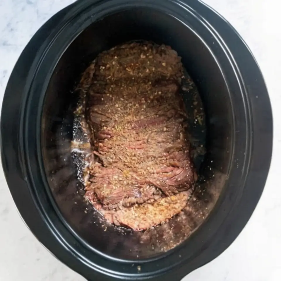 beef skirt steak crock pot