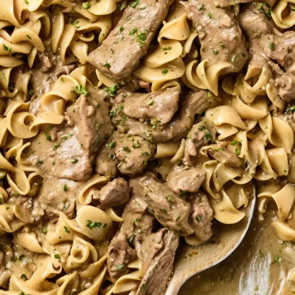 Beef Stroganoff