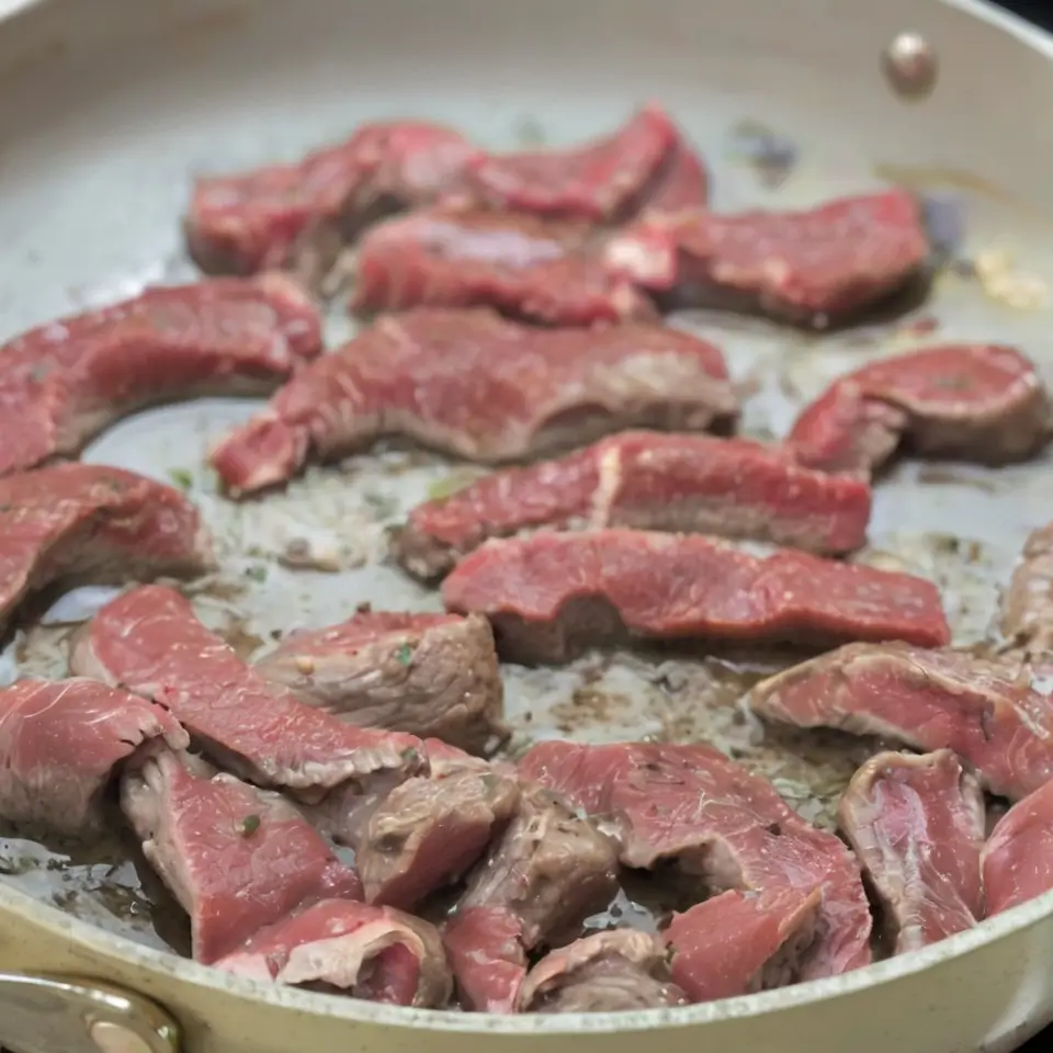 healthy beef stroganoff