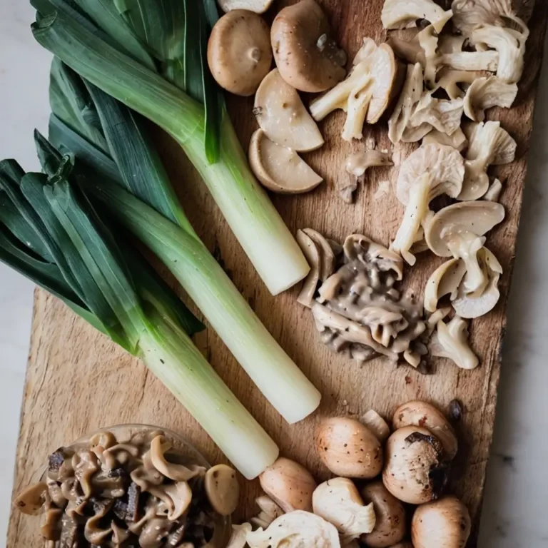 vegan beef stroganoff INGREDIENTS